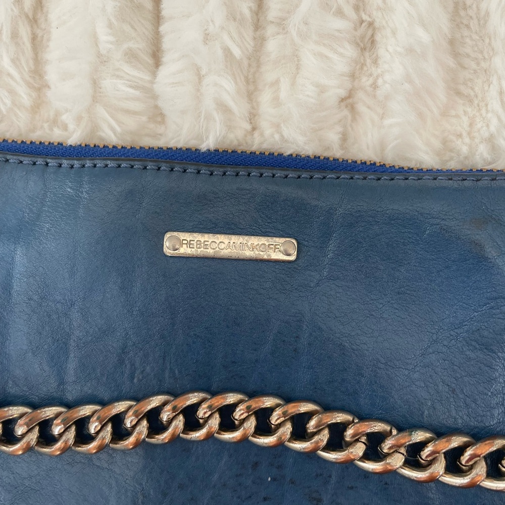 Rebecca Minkoff Blue Leather Crossbody Bag - Picture 10 of 10